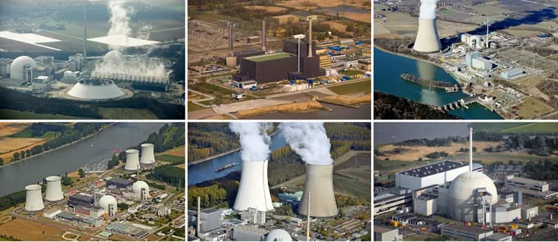 World with or without nuclear power plants